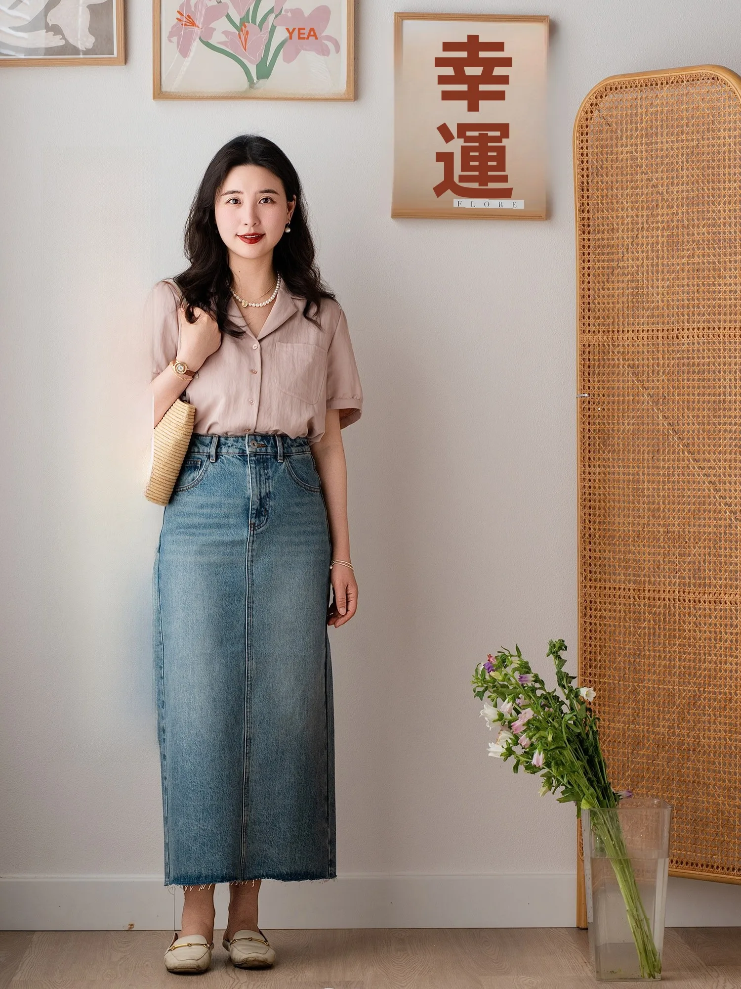 

Apipedr, прямая джинсовая юбка средней длины из чистого хлопка, повседневная юбка трапециевидной формы с высокой талией, пляжный дневник Ba, юбка с разрезом f