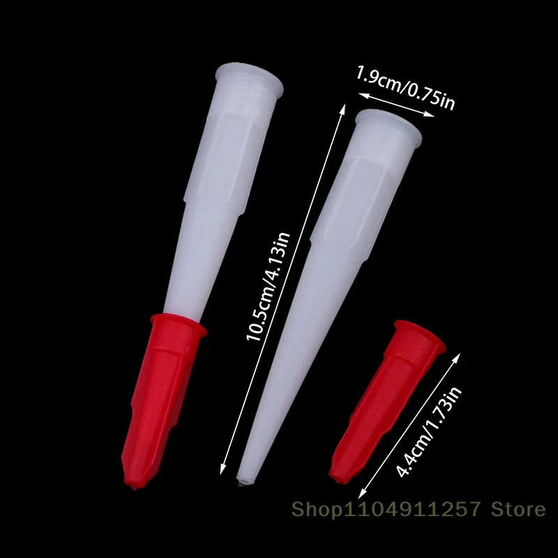 12 Buah Kit Alat Penyegel Nosel Cadangan Penutup Sekrup Nosel Cadangan Tutup Nosel Dempul Bagian Alat Konstruksi Nosel Dempul