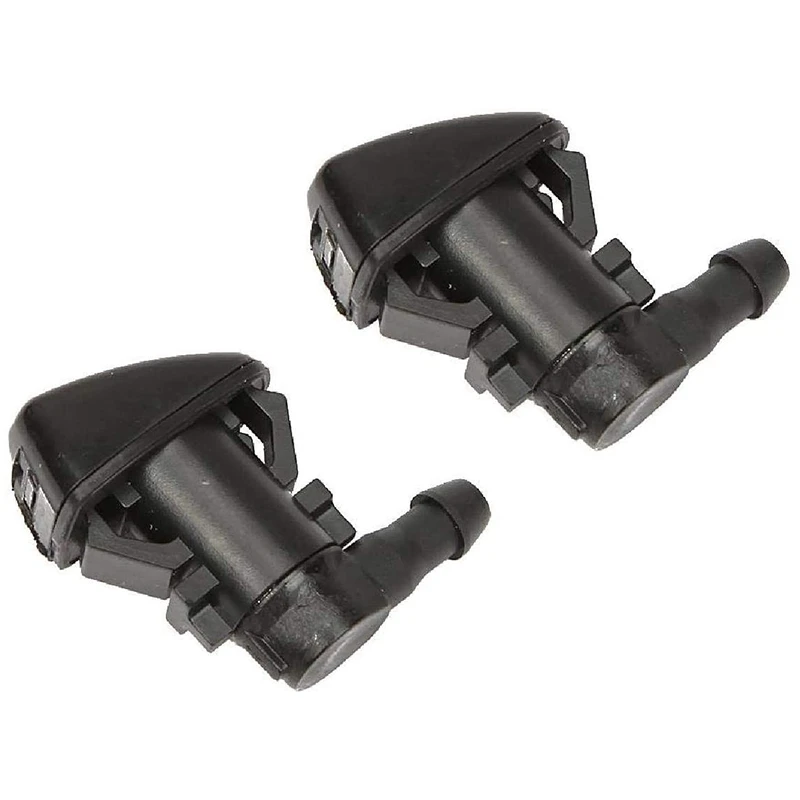 #01W Automotive Parts & Accessories,2Pcs Windshield Washer Nozzle, for Jeep Grand Cherokee 2011-2014,black