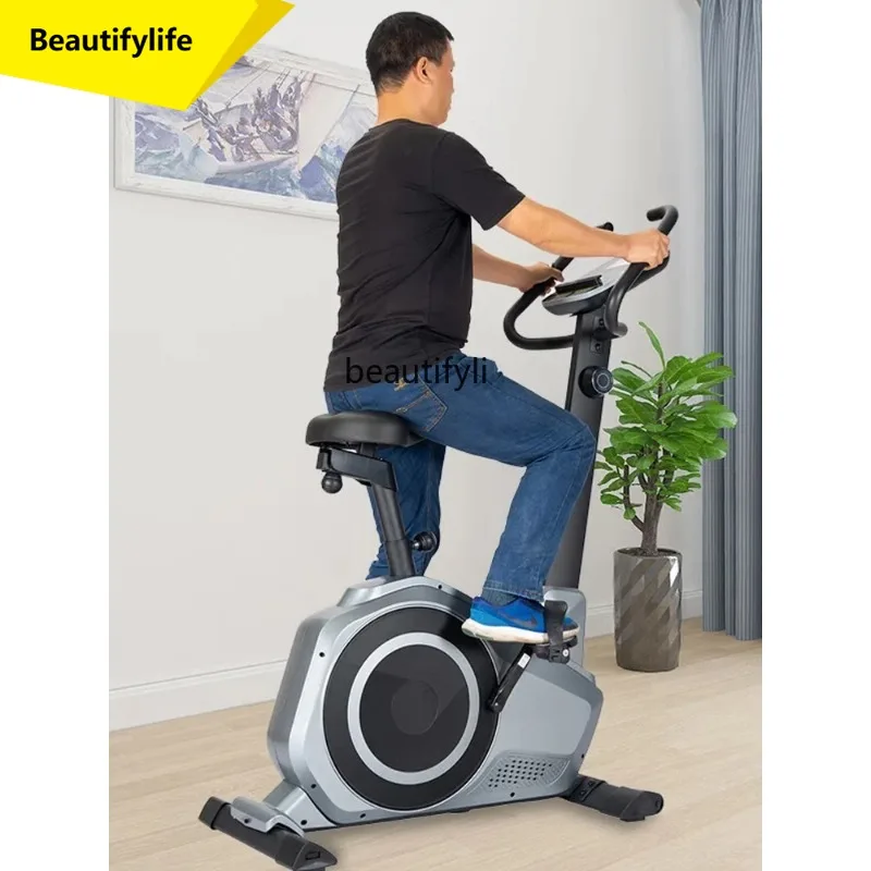 A49 Exercise Bike Commercial Magnetic Control Indoor Aerobic Training Household Spinning Bike