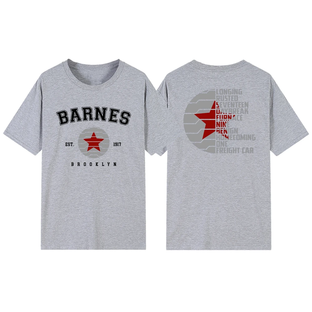 Bucky Barnes 1917 Shirt Winter Soldat Trigger Words T-Shirt Superheld T-Shirt Vintage Unisex T-Shirts Kurzarm T-Shirt Fans Geschenk – Detail 9