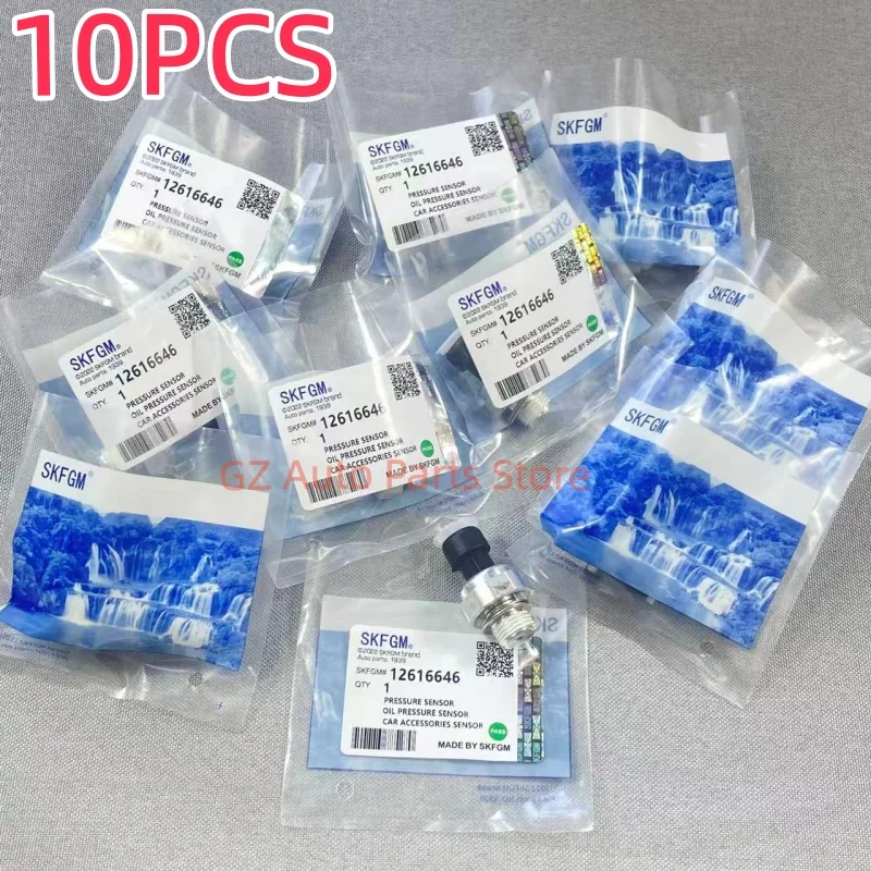 

10PCS Oil Pressure Sensor Sender Switch For Chevrolet Corvette Impala Cadillac CTS GMC Hummer H2 12616646