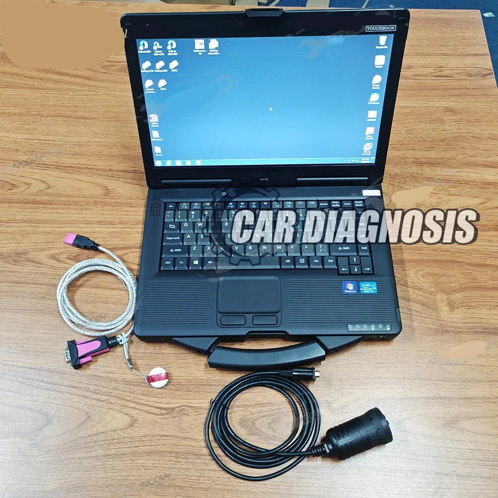 

For Liebherr Crane excavator machinery diagnostic scanner for Liebherr Sculi software+CF53 laptop diagnostic tool