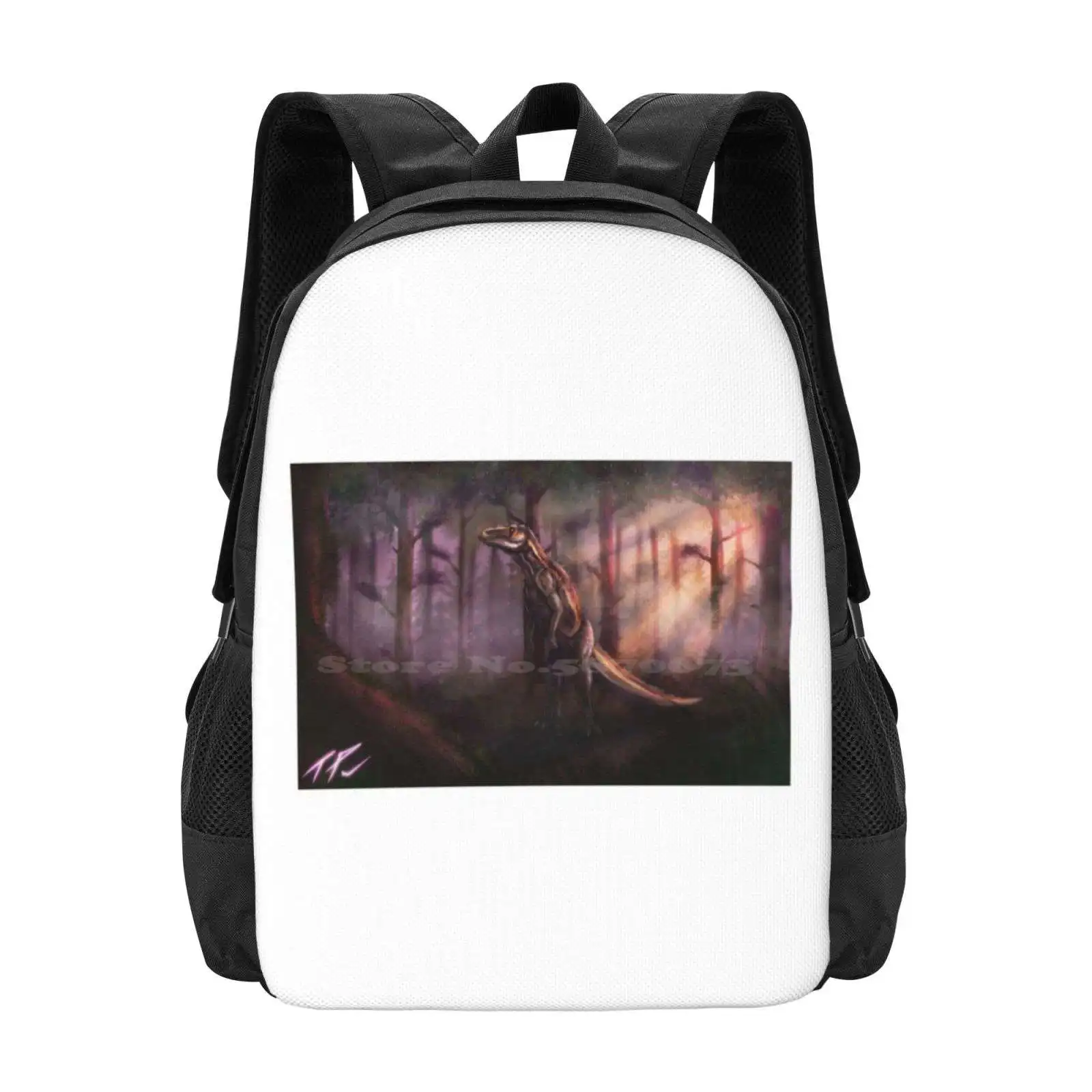 

Early Morning Shantungosaurus Hot Sale Schoolbag Backpack Fashion Bags Fanart Digital Art Ai Aiartcommunity Dragon Dyno