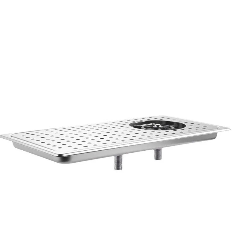 Recessed Cup Washer Sink Commercial Bar Coffee Shop Bar Counter Stainless Steel Coffee  High Pressure Washer