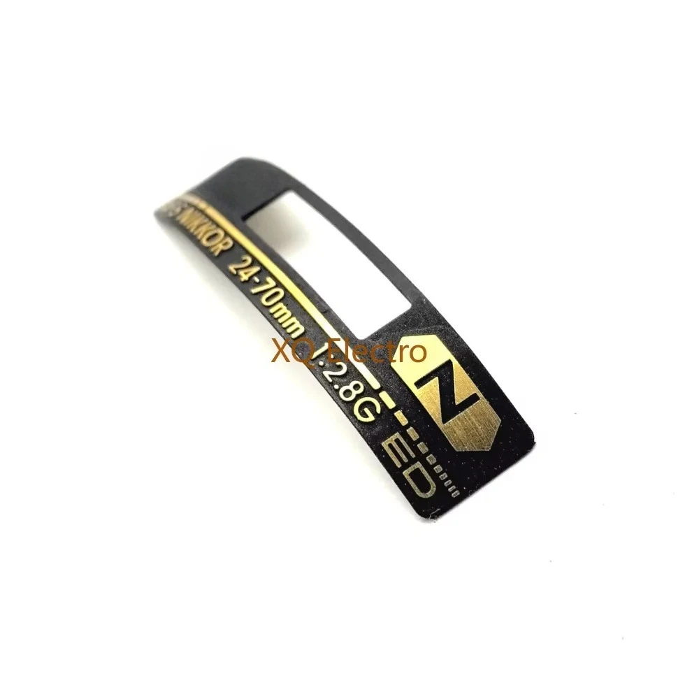New 24-70 mm for Nikon AF-S Nikkor 24-70mm 1:2.8G ED F/2.8 G Lens LOGO Nameplate Label Camera Replacement part
