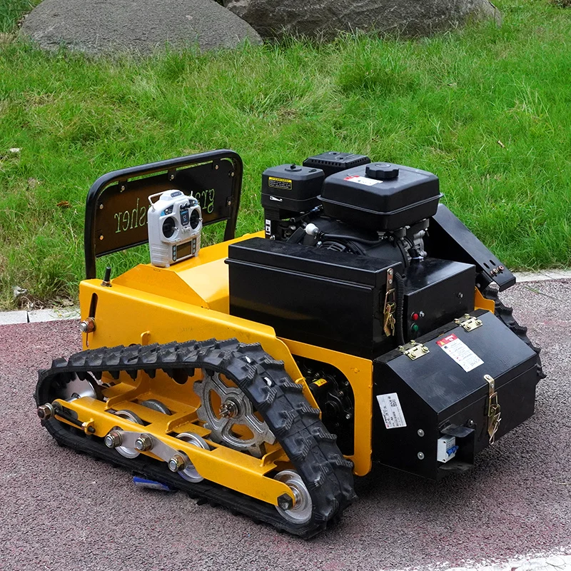 

Customized Most Popular Track-Type Flail Mower Robot Remote Control Lift Walk Fast Grass Cutting Machine Garden Lawn