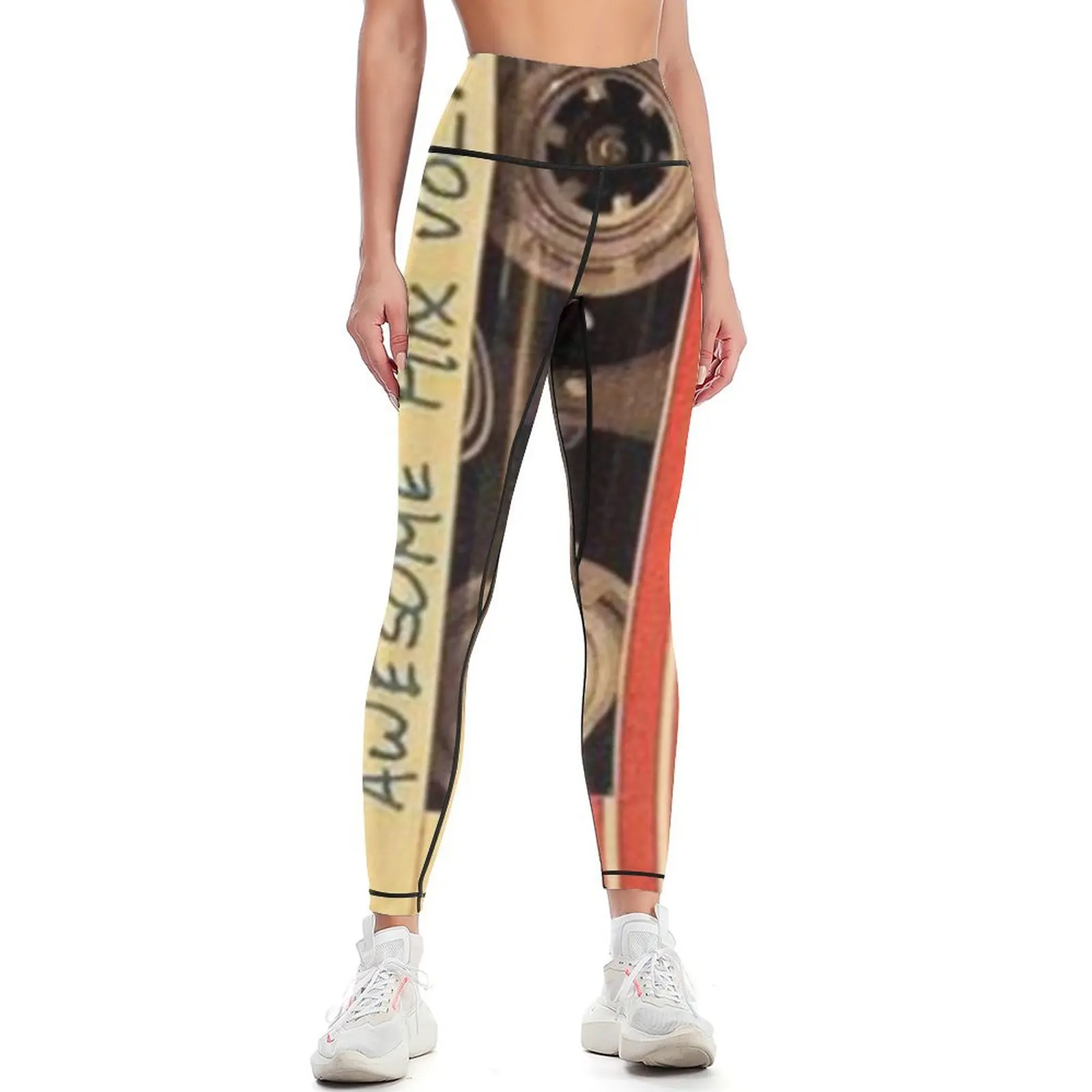 

Awesome Mix Vol.1 Leggings Pants sport gym sportswear woman trousers Womens Leggings