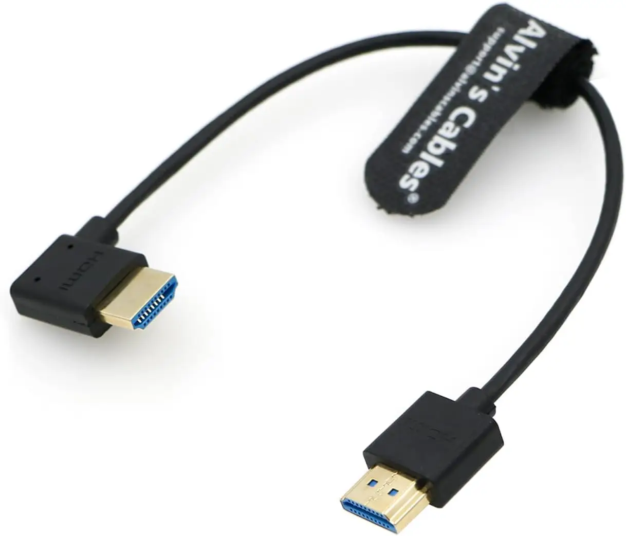 

Прямоугольный кабель Alvin 8K HDMI 2.1 длиной 25 см для Atomos Sony Z CAM