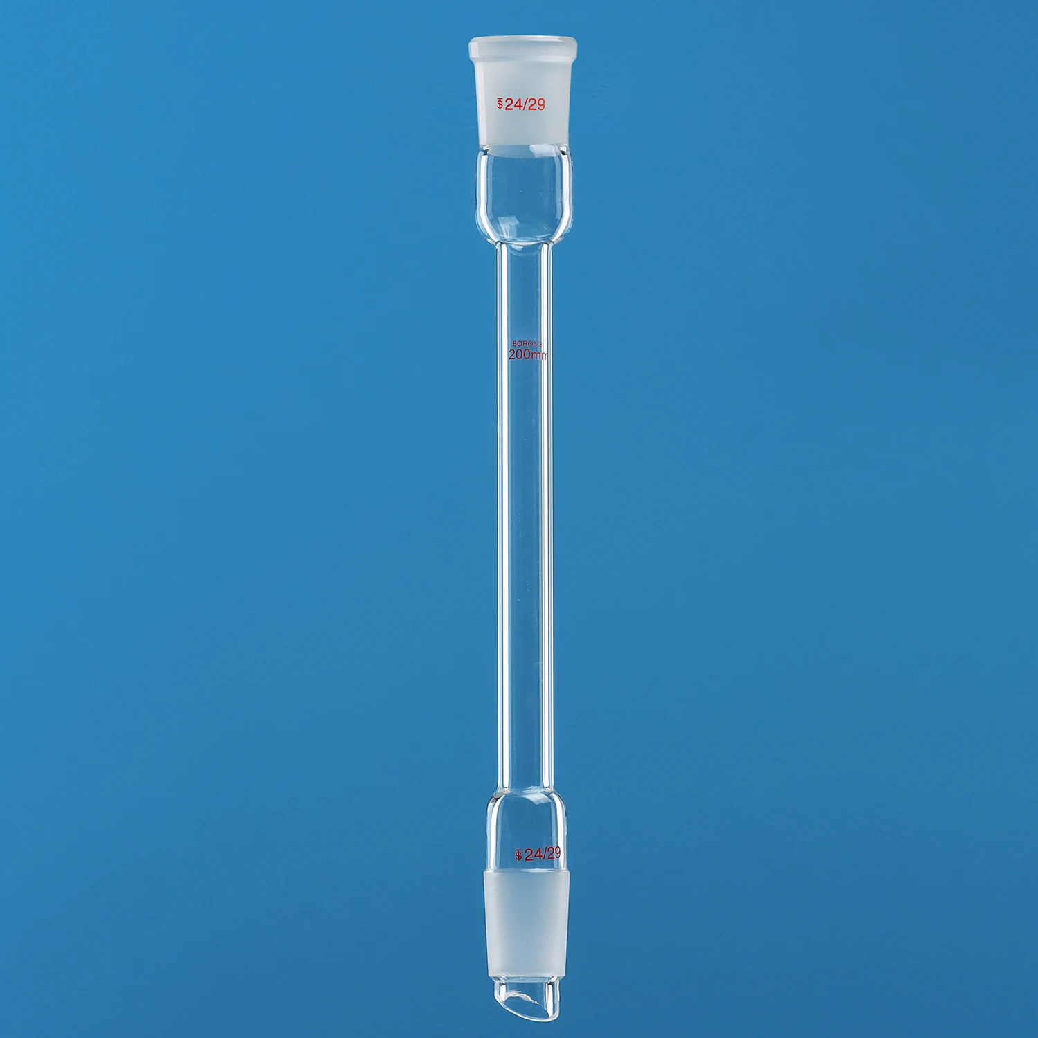 Air condensation tube, length 200mm 300mm 400mm High borosilicate thickened glass, chemical experimental instrument view 4