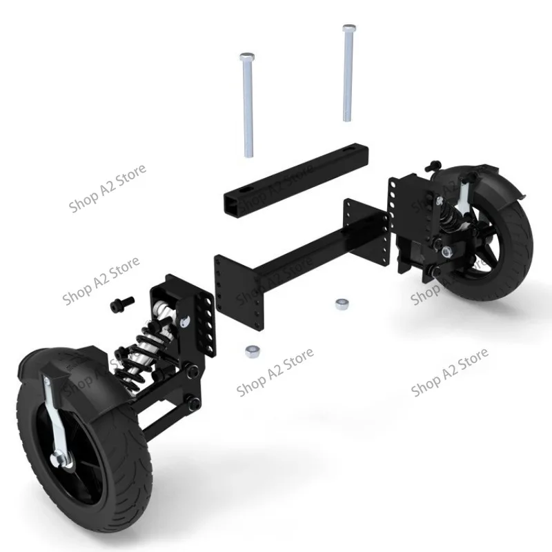 Electric Vehicle Auxiliary Wheel, Battery Car Anti-Drop Wheel, Electric Bicycle with Balance Wheel, Adult Novice Cycling