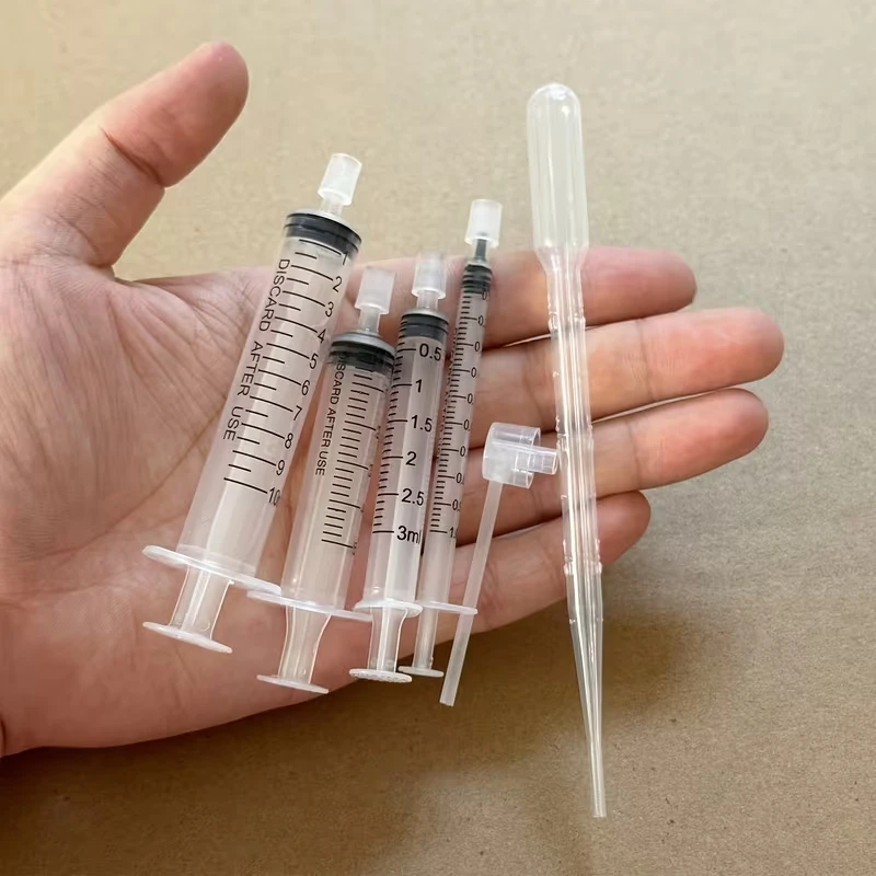 Perfume Refill Transfer Tool Kit, Plastic Measuring Dispensers & Pipettes