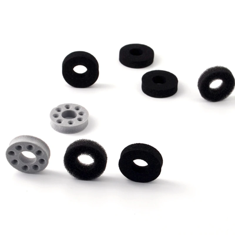 8x Thumbstick مساعدة حلقة مساعد ل Swtich ل الإسفنج حلقة مساعدة التناظرية عصا الهدف غمبد عصا التحكم