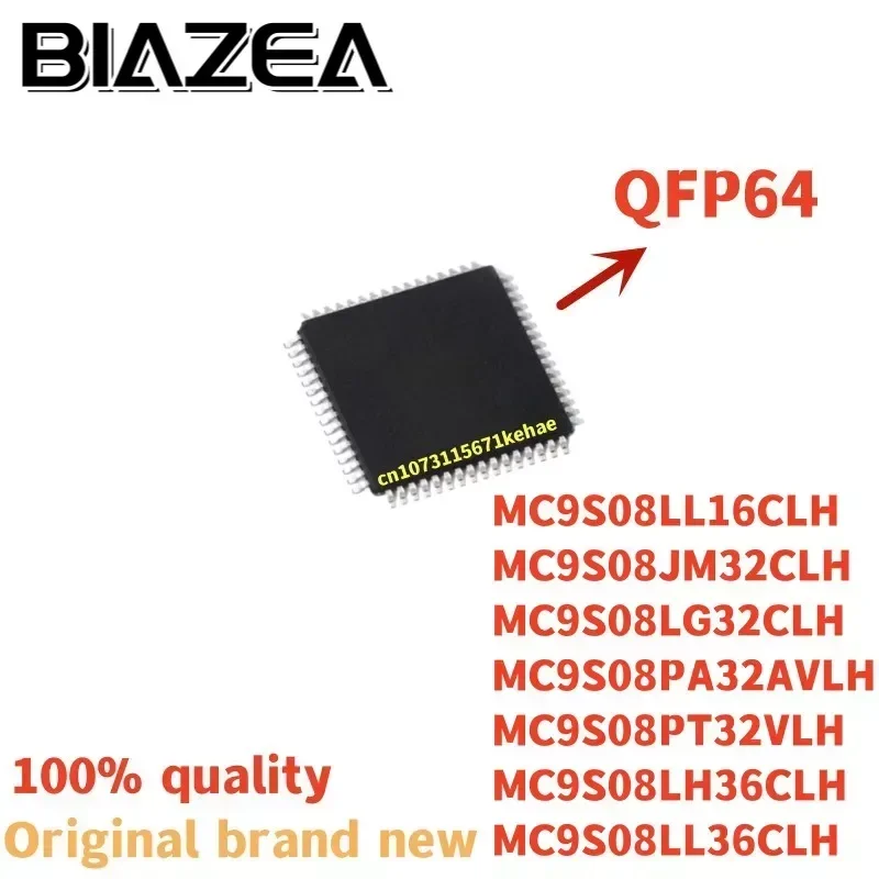 1piece MC9S08LL16CLH MC9S08JM32CLH MC9S08LG32CLH MC9S08PA32AVLH MC9S08PT32VLH MC9S08LH36CLH MC9S08LL36CLH QFP64 Chipset