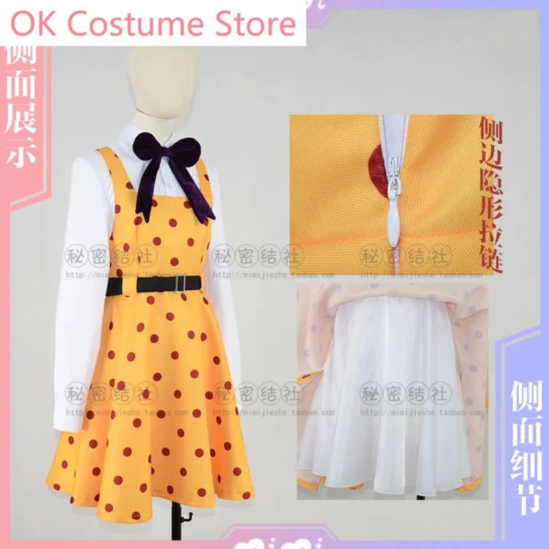 أنيمي! بدلة لعبة شوجو تسوباكي ميدوري فستان جميل زي تنكري لحفلة الهالوين ملابس لعب الأدوار للنساء