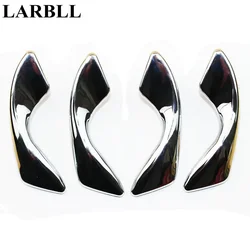 4PCS/set Chrome Plating Front Rear Left Right Inner Interior Door Handle Clip for JAC J3 J3S Turin 2009~2015 6105230U8010