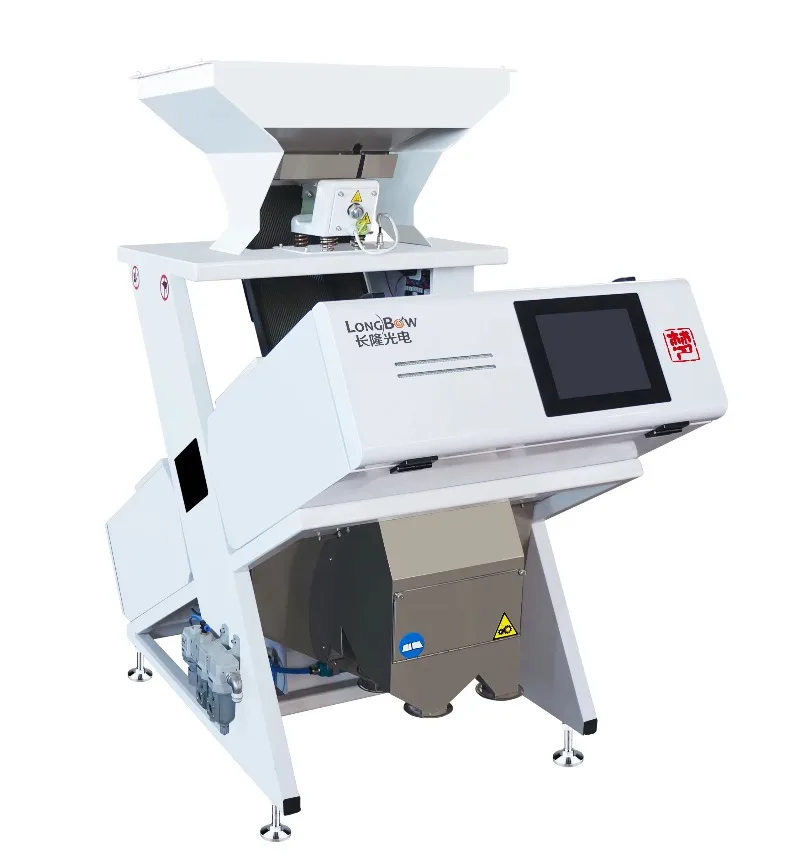 Mini 64 Optical Color Sorter with Cleaner Function for Beans Grain and Rice Remote Control Multi Purpose Machine Customize