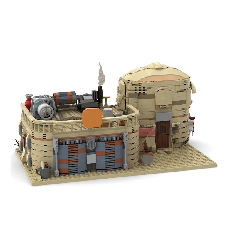 New 2929Pcs Famous Star Battle Movie Moc Desert Base Set Model Building Blocks Diy Creative Ideas Bricks Toys Birthday Gift