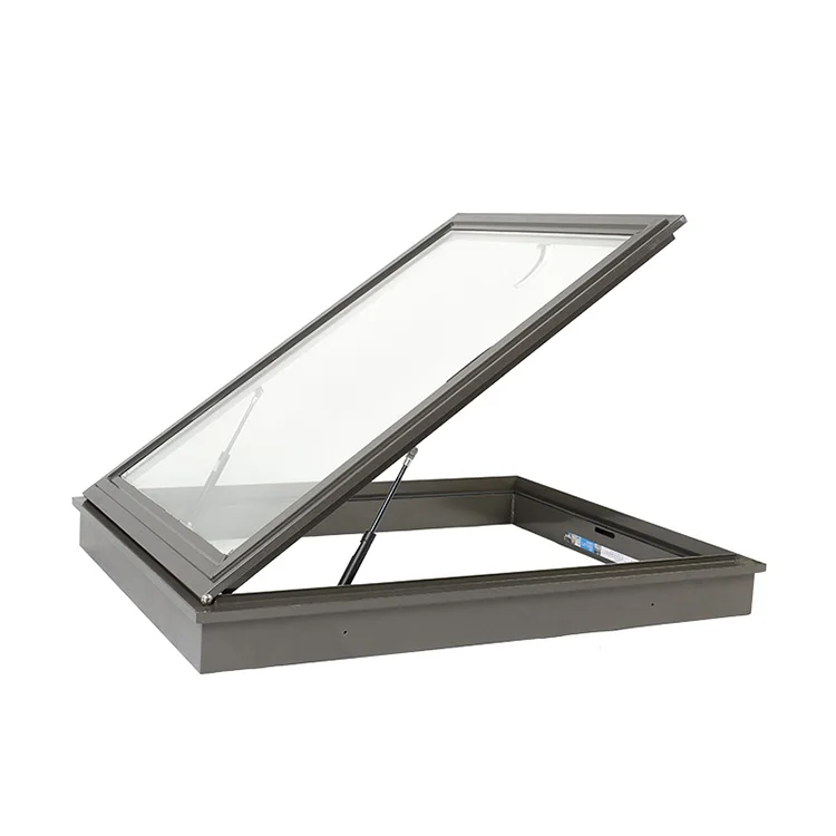 Aluminum Awning Window Frosted Glass Roof Skylight Window For House