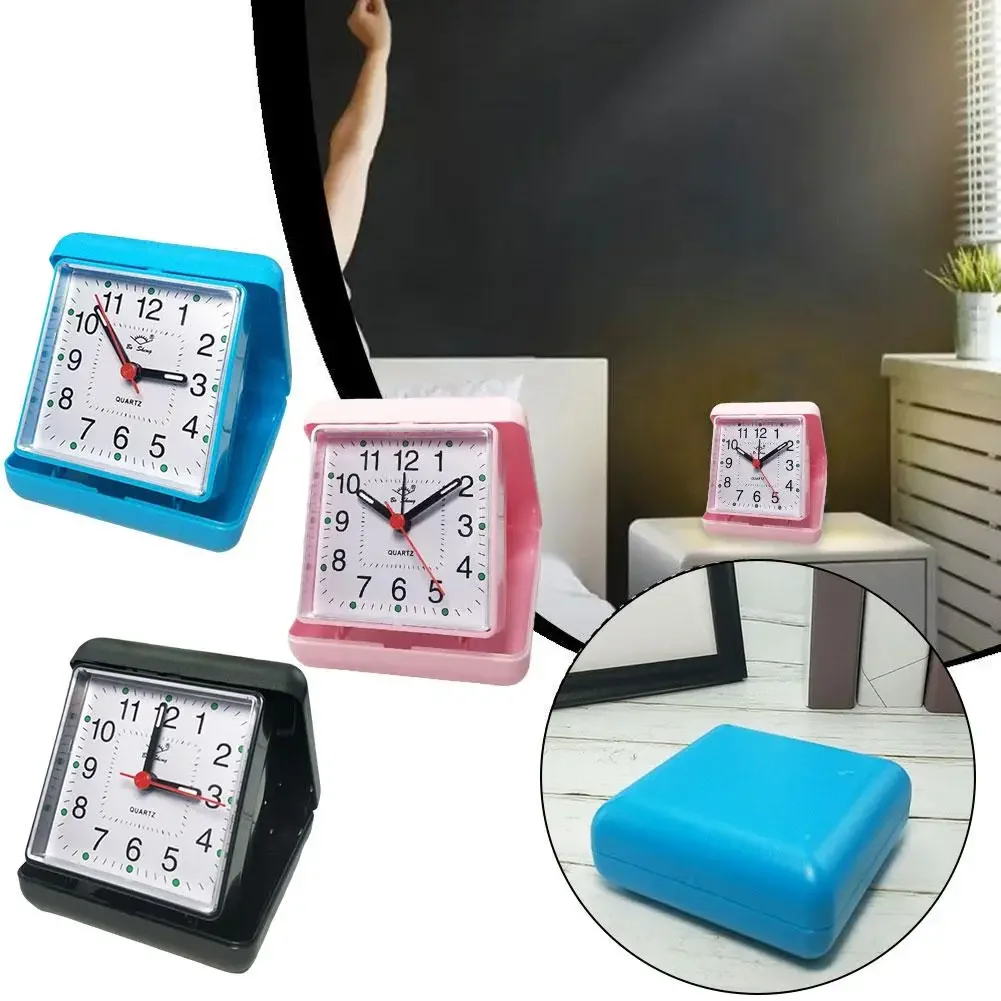 Mini Table Mute Clock Square Jelly Color Alarm Clock G7c5 Wall clock dimible Small digital clock Atomic clock Reloj de mesa