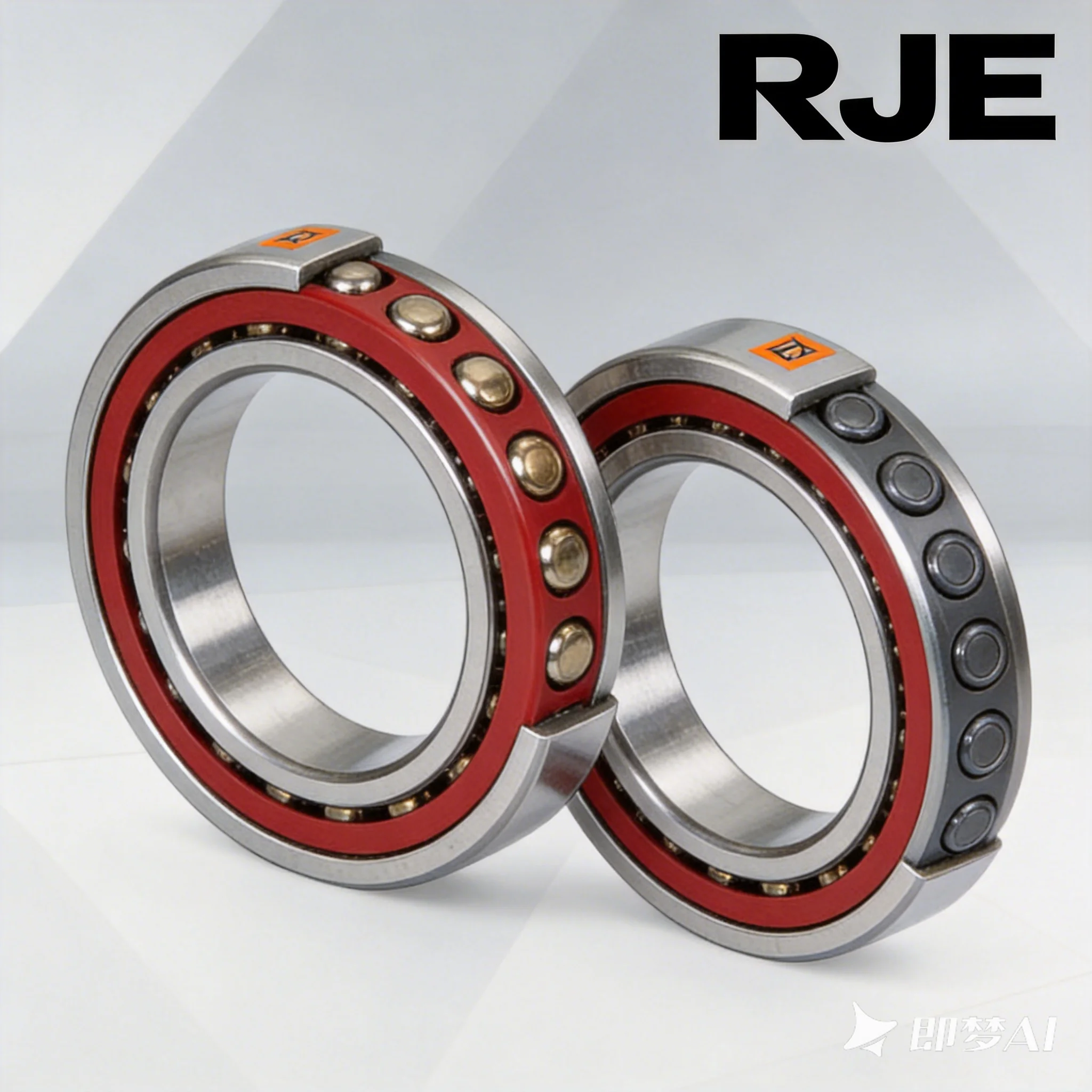 RJE Precision angular contact ball bearing B7020-E-2RSD-T-P4S-UL with dust cover