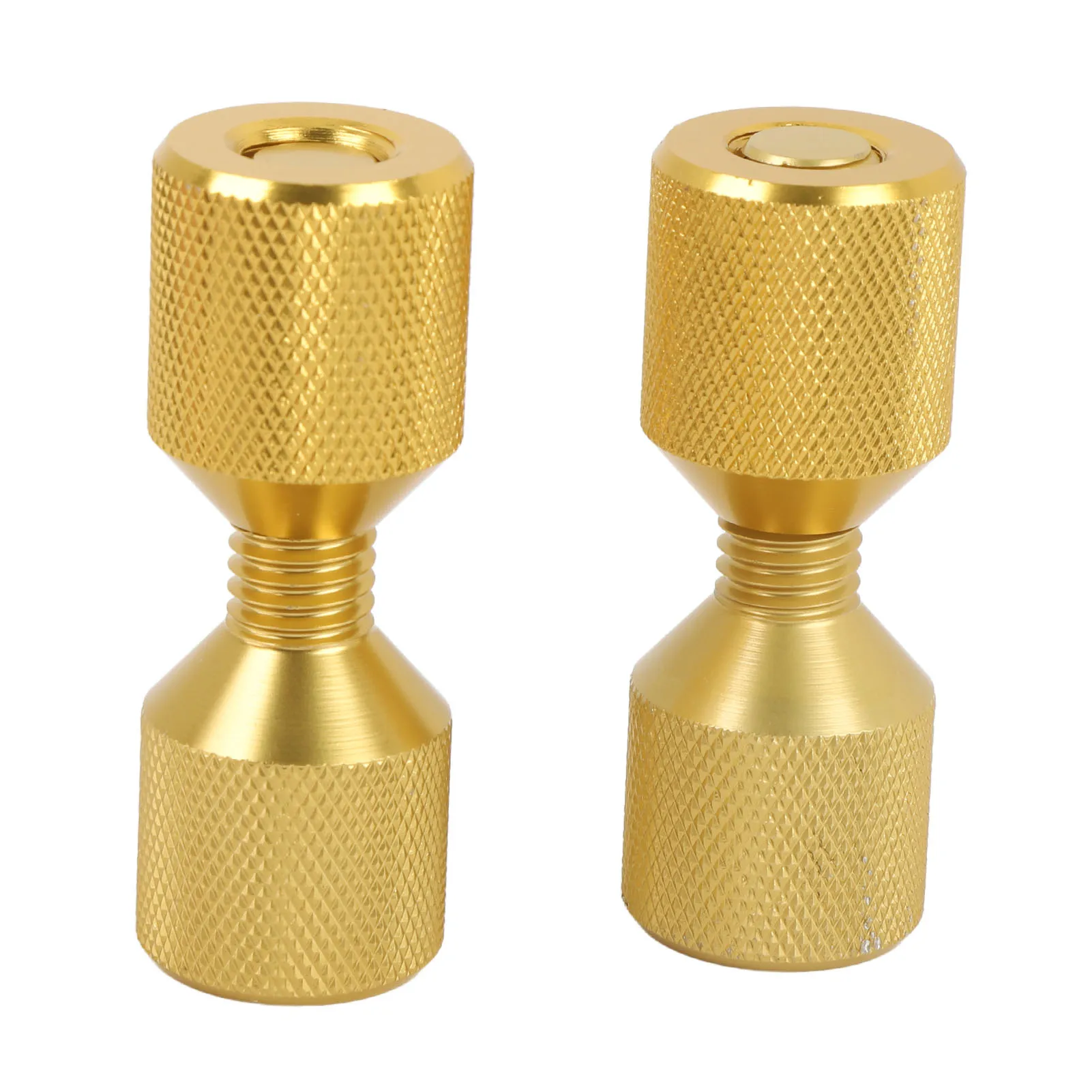 

Комплект из 2 алюминиевых фланцевых центрирующих штифтов с двумя отверстиями, 1-1/8 дюйма, для фланцев от 0,5 до 14 дюймов, 150 фунтов, золотистые