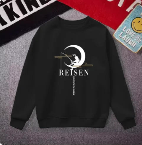 

Anime Touhou Project Reisen Udongein Inaba Hooded Hoodie Cosplay Costume Autumn Winter Men Women Coat Loose Jacket Tops Gifts XT