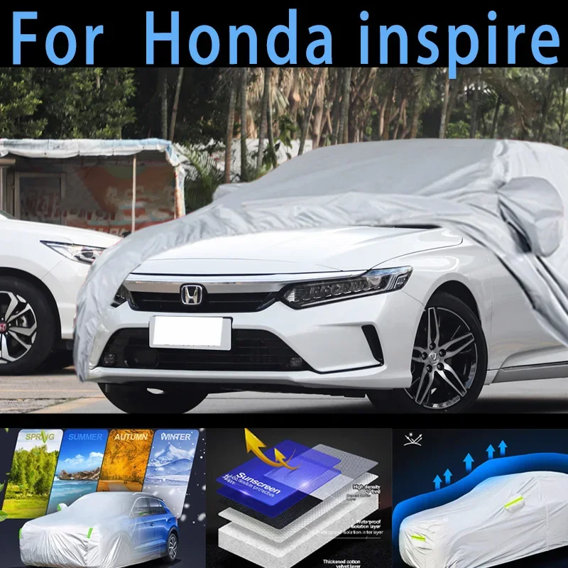 

For Honda inspire Car protective cover,sun protection,rain protection, UV protection,dust prevention auto paint protective