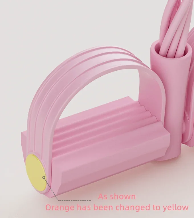Pedal-Widerstandsband mit 6 Schlaufen, elastisches Spannungsseil, Sit-up-Zugband für Körperstraffung, Heimfitness, Yoga, Stretching, Fitnessgeräte – Detail 6