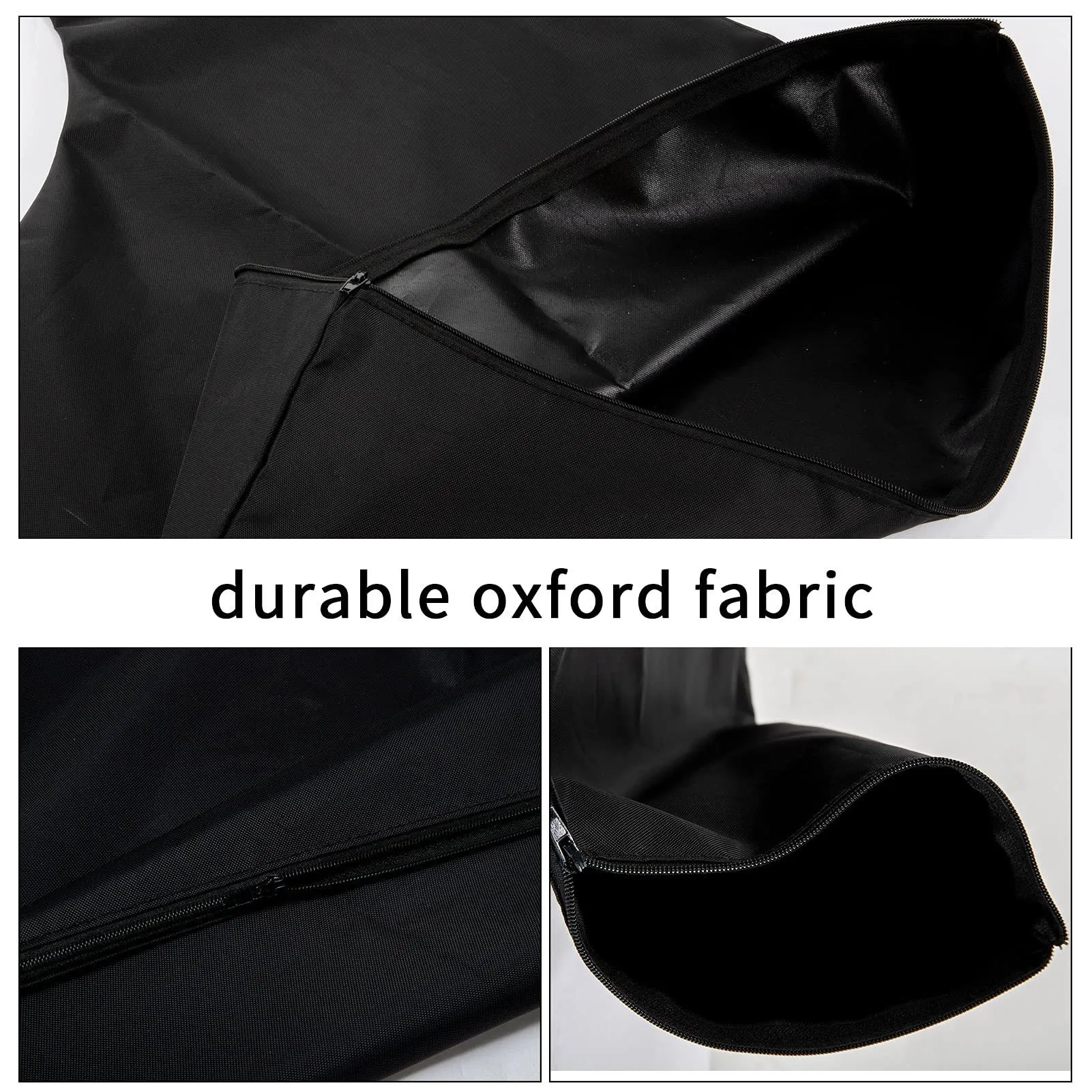420D Oxford Cloth Leaf Blower Storage Bag Bottom Dump Bag Waterproof Large Diameter Leaf Blower Bag for Vacuum Leaf Blowers