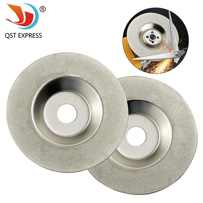 Electric Knife & Scissor Sharpener Bowl Shape Diamond Grinding Disc Wheel for Angle Grinder