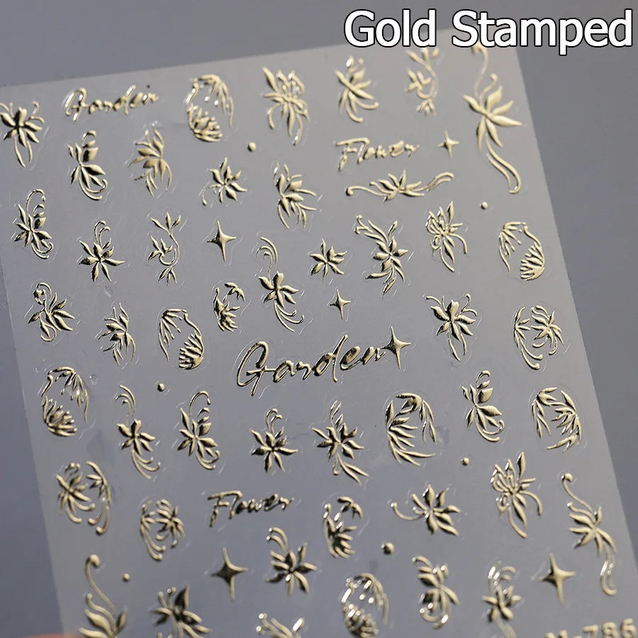 خمر اليابانية بوهو الأزهار الدانتيل 5D مسمار الفن ملصق البوهيمي نمط الساخن ختم الذاتي لاصق الديكور مانيكير صائق DIY بها بنفسك