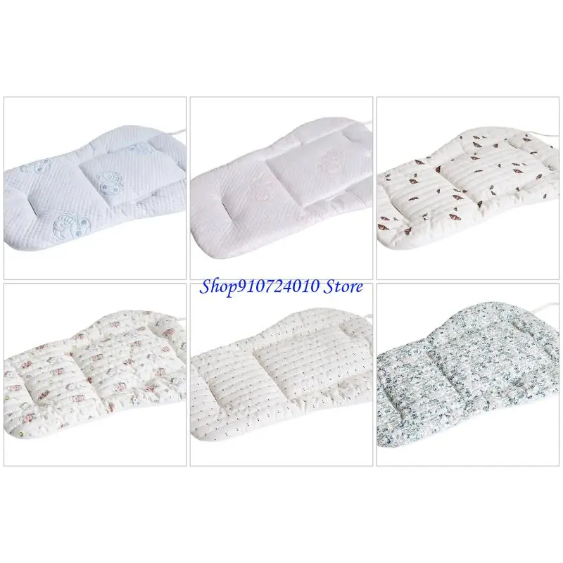 

77HD Breathable Strollers Pad Shock Absorption Support Cushion 5-Hole Design