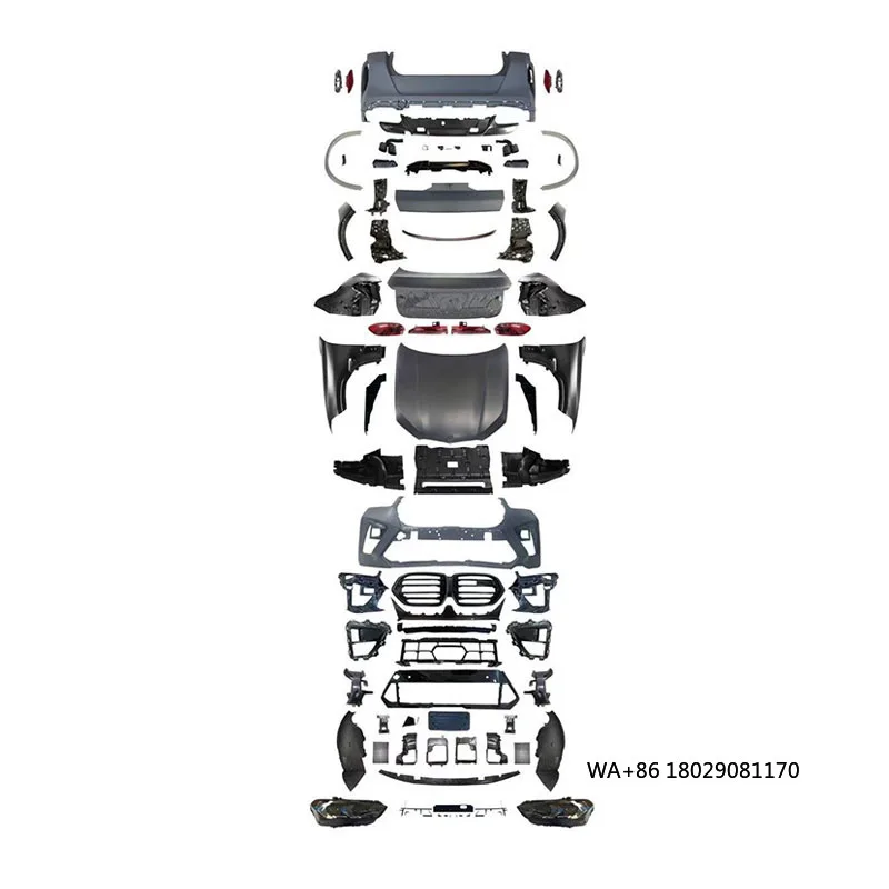 

Old to New F16 Upgrade G06 X6M Body Kit for X6 F16 2014-2019 up to 2025 X6M G06 Car Bumper Fenders Hood Bodykit