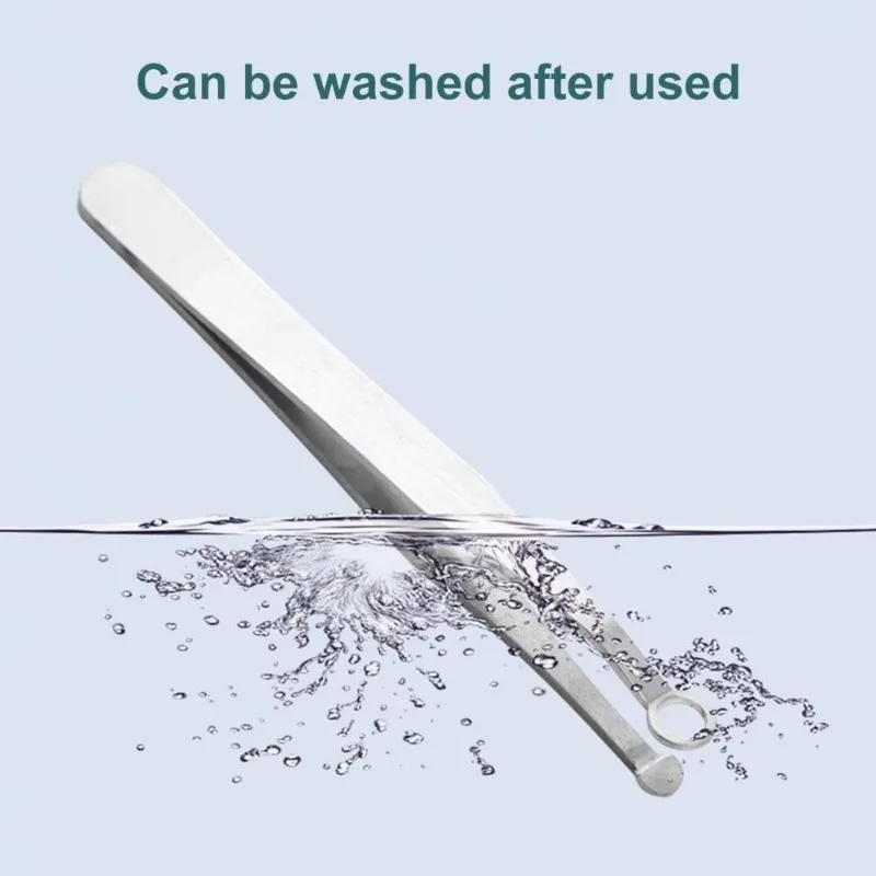 Penjepit Pemangkas Rambut Hidung dari Baja Tahan Karat Minimalis dengan Umur Pakai Panjang untuk Pria