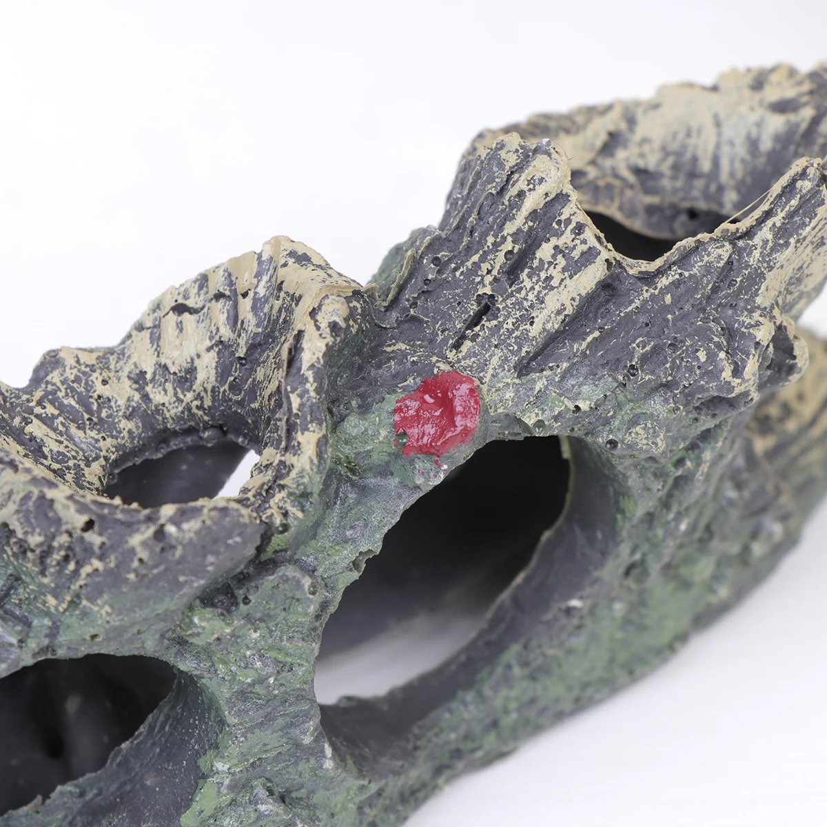 

1Pcs Aquarium Resin Cave Natural Simulation Ornament Fish Tank Landscape Decoration for Fresh Salt Water Safe Fish