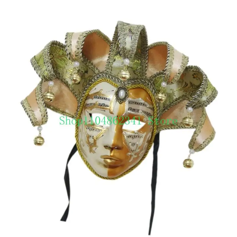 5asd Masquerade Full Face Mask for Women Halloween Masquerade Carnivals Wedding Party