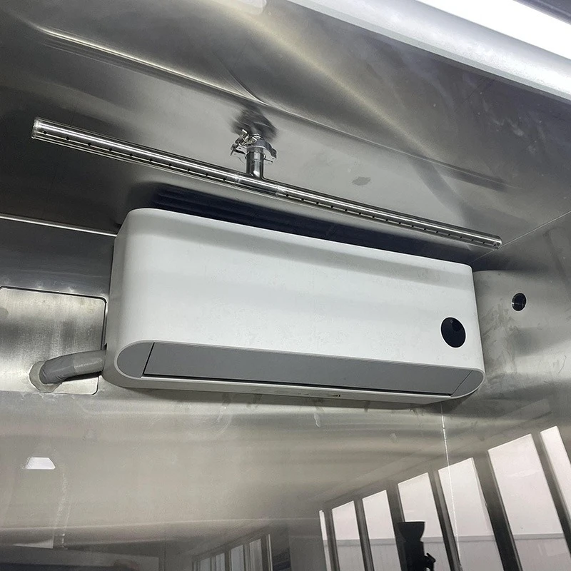 Automatic humidity control air conditioner humidifier tube FFU cleaning system glove box