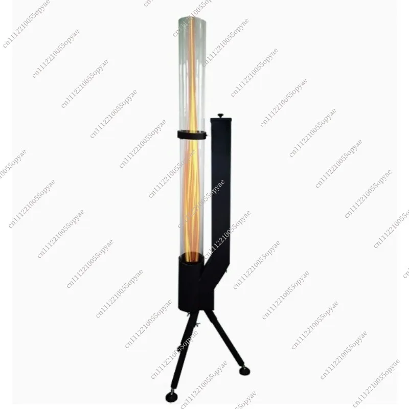 Rocket Stove Stainless Steel Pellet Stove with Glass Window Portable Heating for Home Outdoor Camping Wood Burner