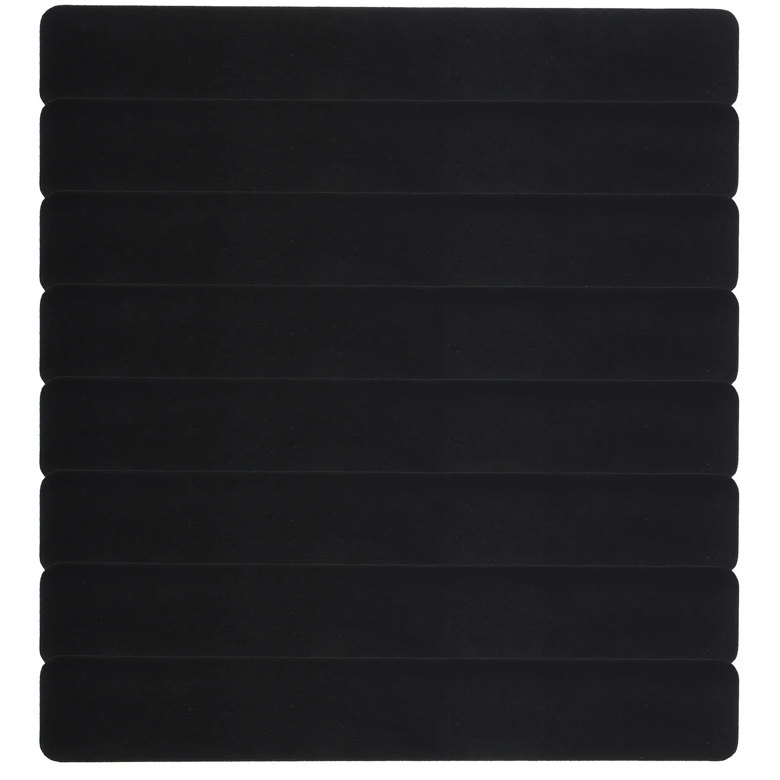 8 قطعة ورأى نشرة ذاتية اللصق لمكتب مكتب الفصول الدراسية بلاط الحائط لوحة الإعلانات جبل لوحة إبرية شريط أسود #1