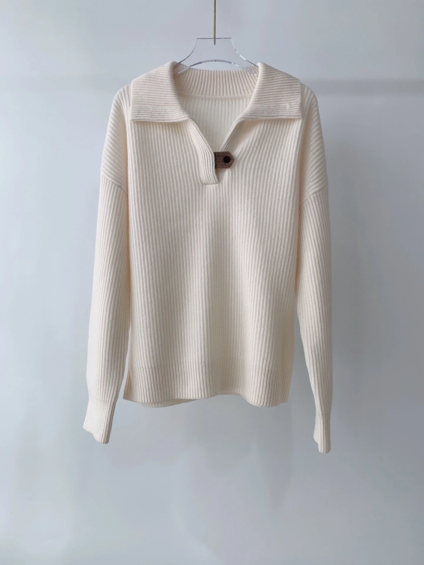 

Bc* Italian Autumn And Winter New Women's Loose Temperament Knitted Cashmere Sweater Simple Slim Sweater