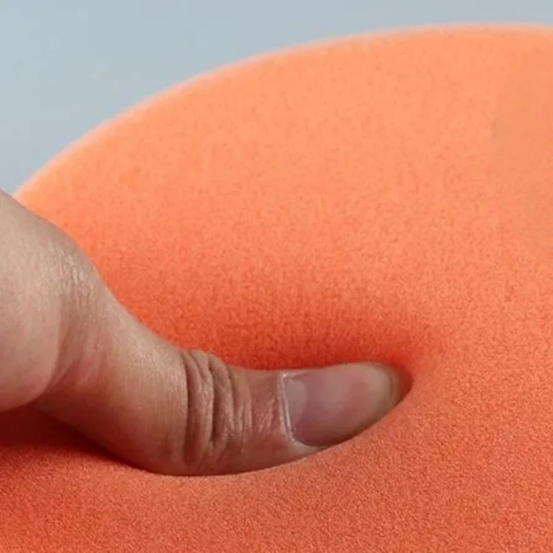 5 Stück 5/6 Zoll Auto-Polierpads Flache Schwamm-Wachspads Selbstklebende Schwammscheiben Auto-Pflege Zubehör – Detail 7