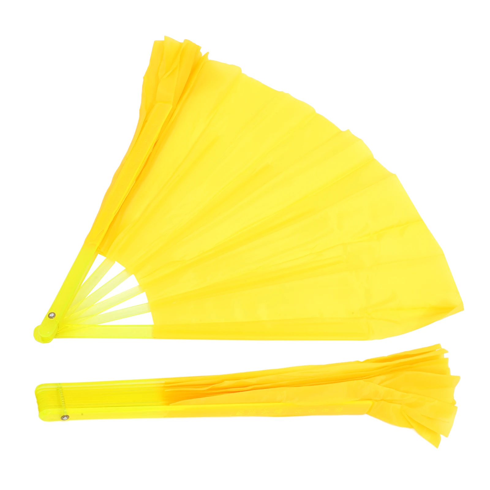 

2Pcs Chinese Style Folding Fans for Tai Chi Fabric Hand Fans Lightweight Portable for Training Decorative Cultural