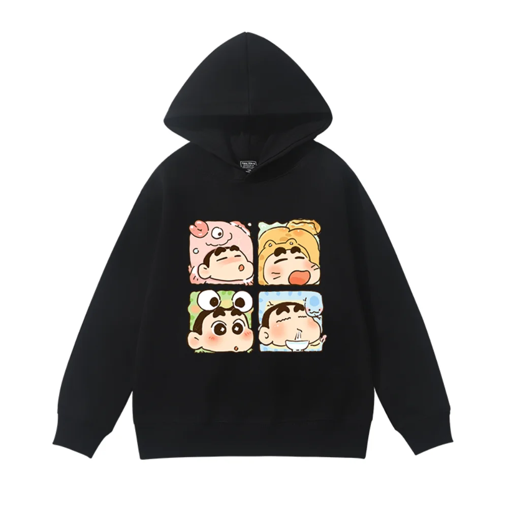 

Crayon Shin-chan Children's Sweatshirt Boys and Girls Clothing New Autumn and Winter Warm Children's Hoodie Children's Top