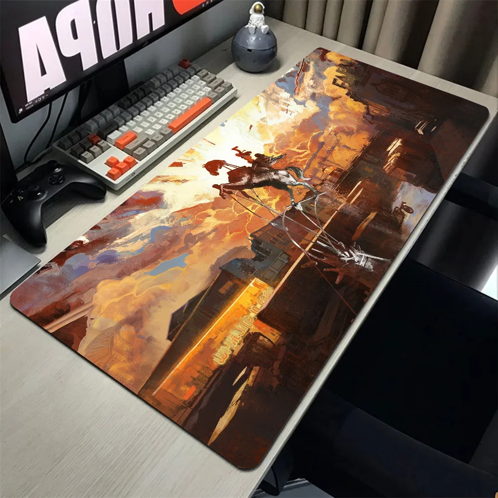 Disco Elysium Mousepad Mouse Mat Desk Mat With Pad Gaming Accessories Prime Gaming XXL Keyboard Pad Padding Mat