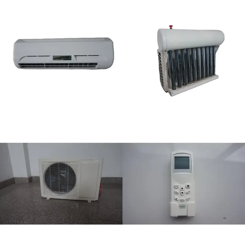for HP 1 BTU 9000 tons 0.75 2 pcs 300W solar panels 4 60AH batteries 1 48V 20A solar charge controller air conditioner