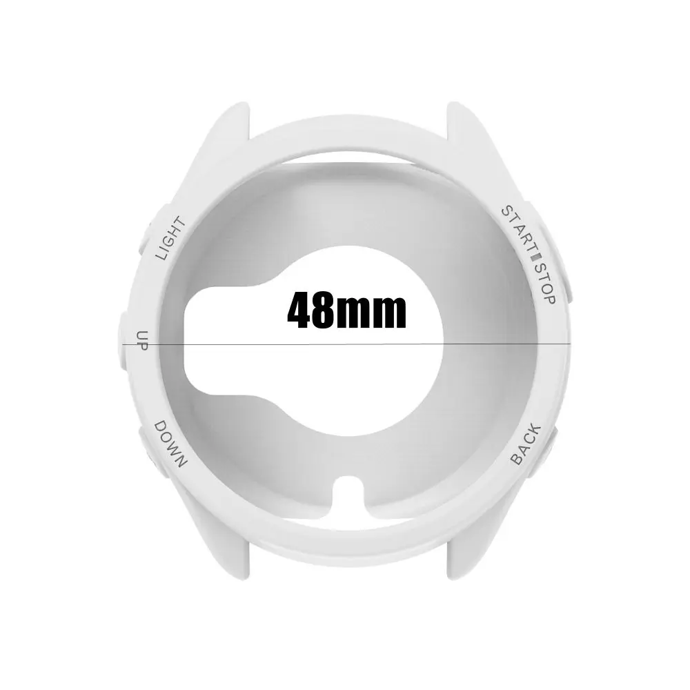 Capa protetora de silicone à prova de choque, prevenção de quedas, moldura colorida, resistente a arranhões para garmin foreruner965