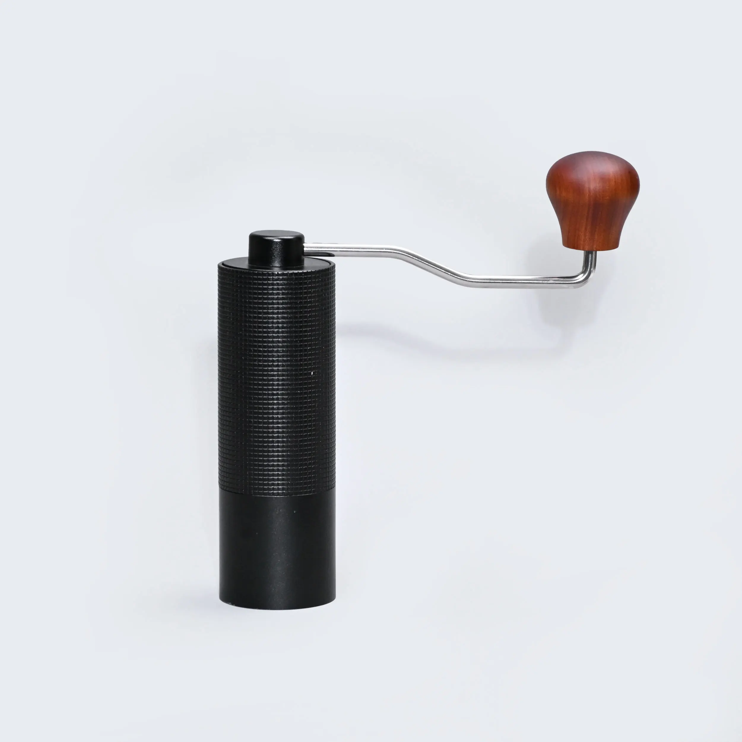 مطحنة قهوة صغيرة محمولة على شكل كرنك يدوي من الفولاذ المقاوم للصدأ، لدغ مخروطي، عملية يدوية سهلة للاستخدام المنزلي، حبوب قهوة الشاي والسفر