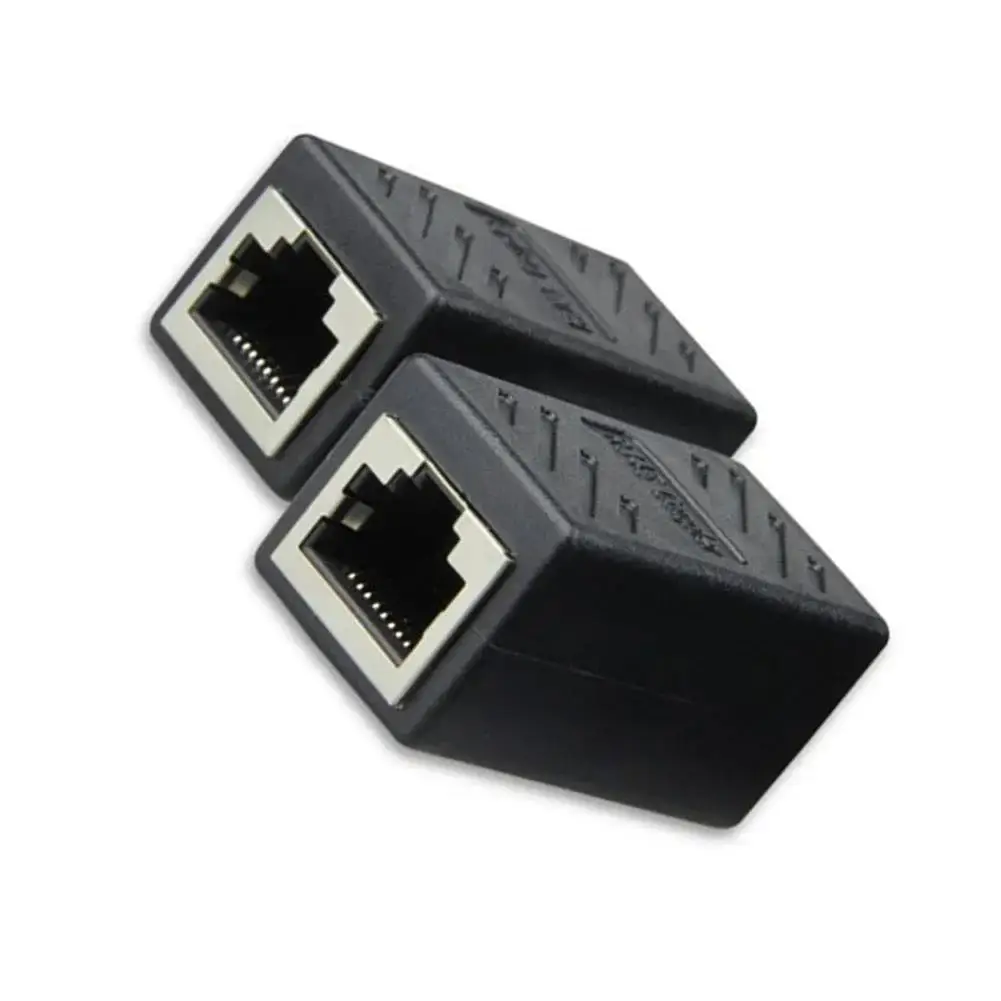 1/5/10/20 Stück RJ45 Adapter Cat7 Cat6 Cat5e Ethernet-Kabelverlängerungskupplung Buchse-zu-Buchse-Verbinder für Netzwerkkabel LAN-Anschluss – Detail 3