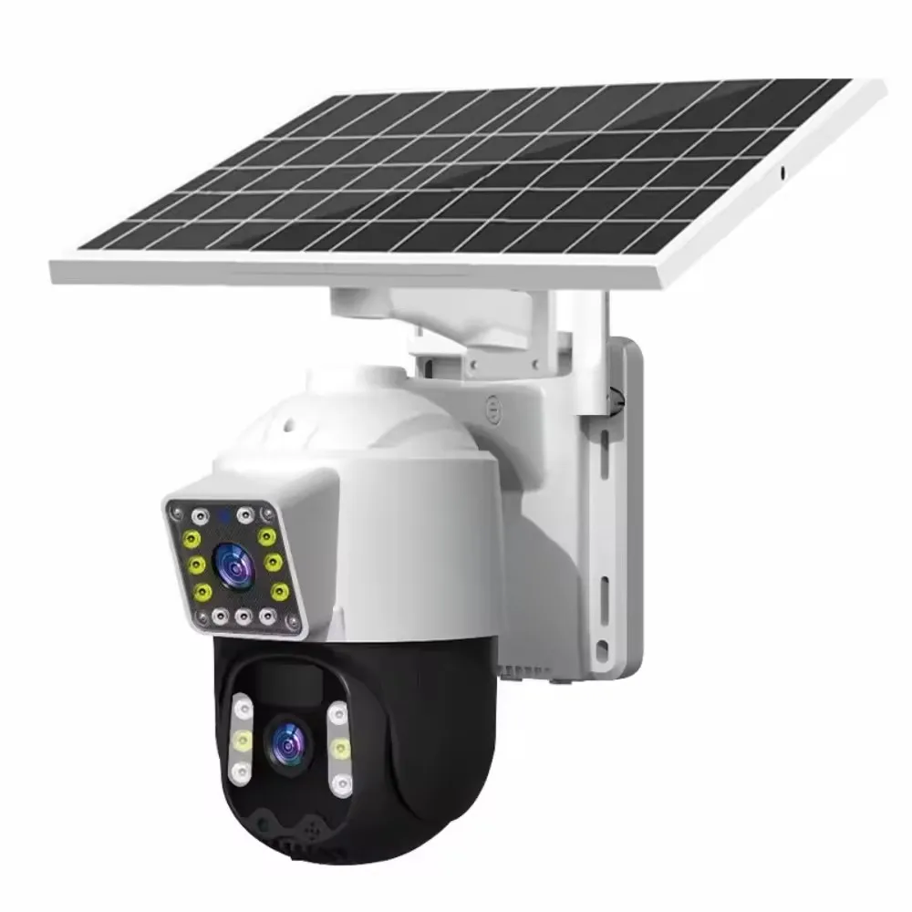 4G V360PRO solar camera outdoor for SIM card solar closed circuit for TV PTZ camera 1080P Wireless Solar Security  Battery Power